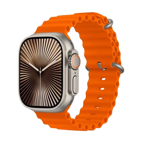 ساعت هوشمند HK Ultra 3 با بدنه آلومینیومی و بند سیلیکونی اصل