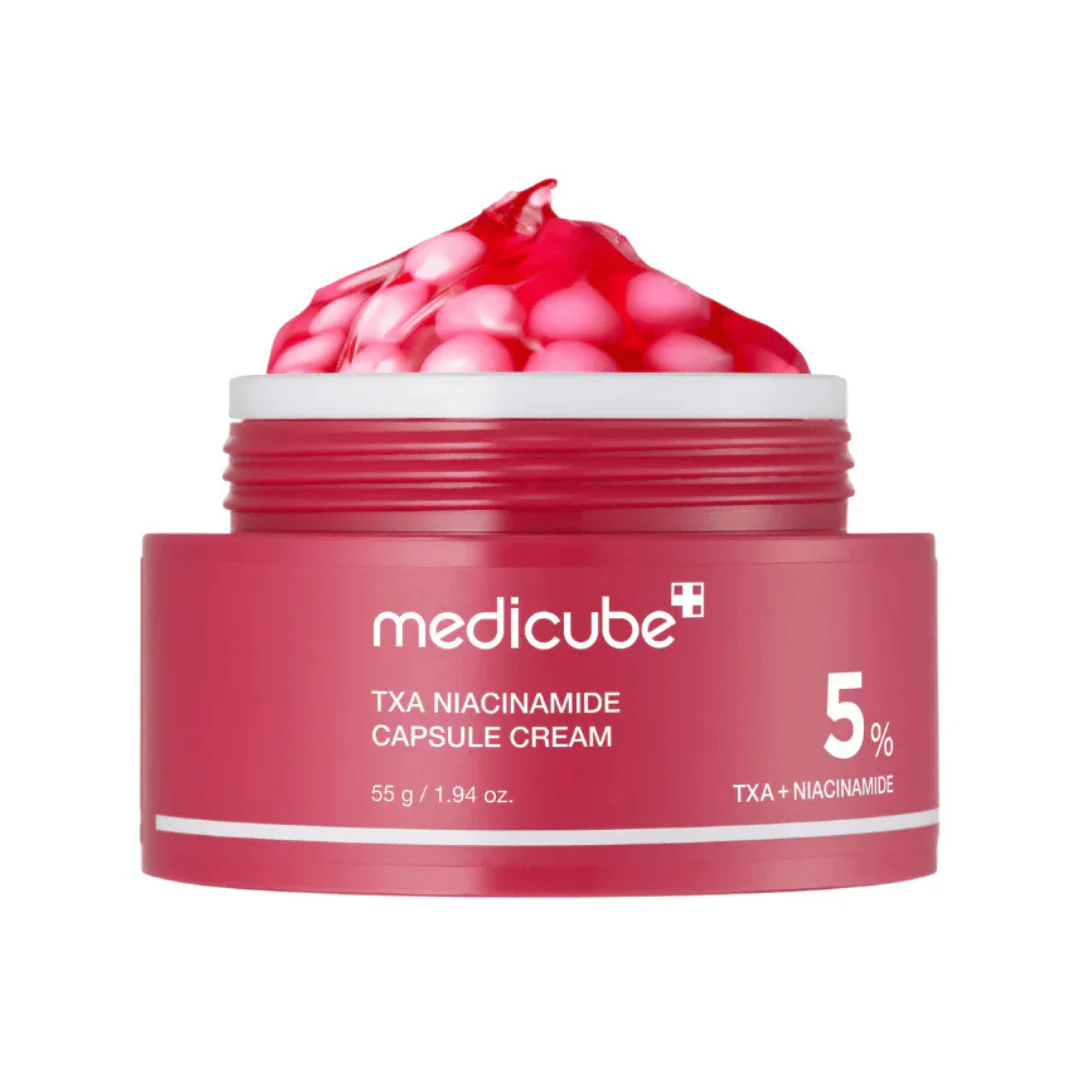 کرم کپسولی ترانگزامیک اسید و نیاسینامید مدیکیوب Medicube روشن کننده و ضد لک اورجینال کره جنوبی اصل