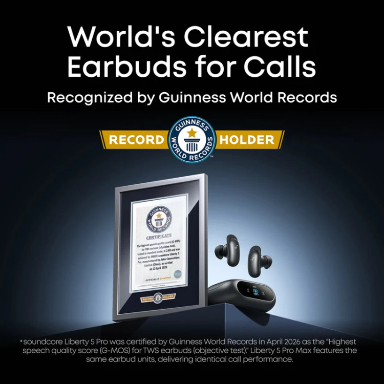 هدفون بلوتوثی انکر مدل Soundcore Liberty 5 Pro اصل